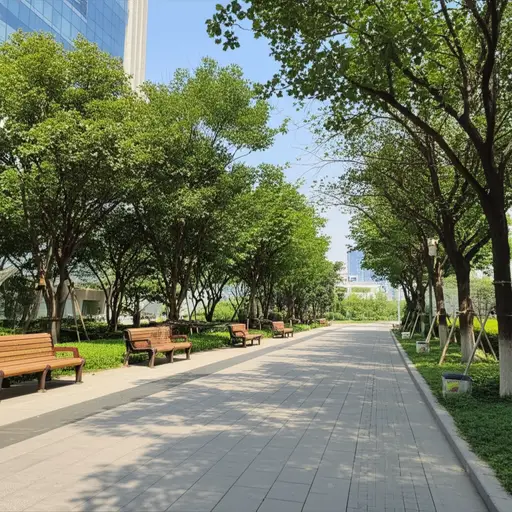 这个新公园是使用公共资金建造的。