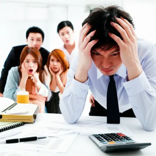 他在工作中的粗心错误导致了未预料到的后果。