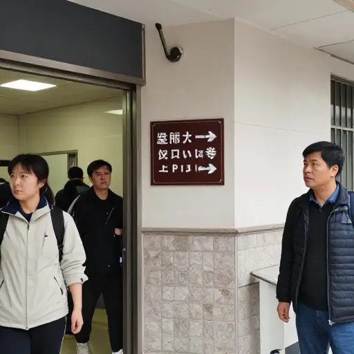 标志放置不当，让许多访客感到困惑。