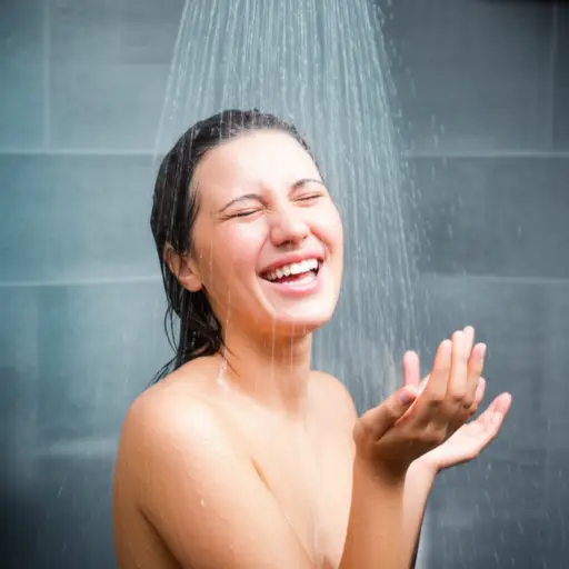 我喜欢在洗澡的时候唱歌。