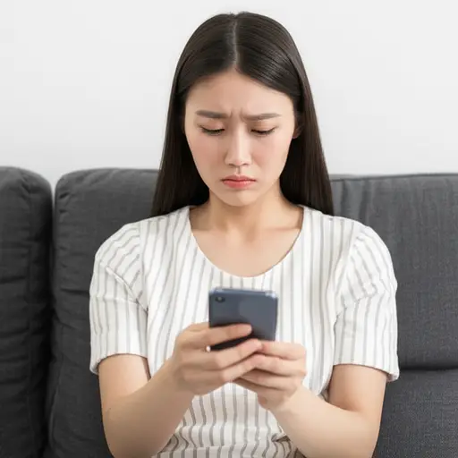 她没有接到他们的电话，感到很失望。