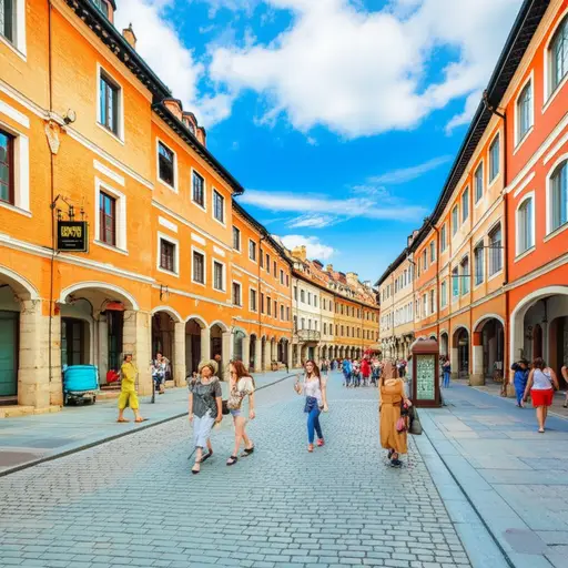 我假期去了西欧旅行。