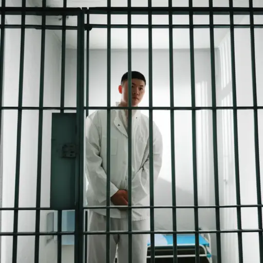 他在监狱里待过很长时间。