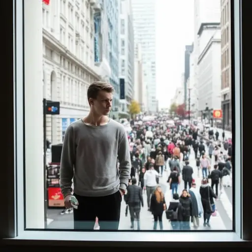 我无法想象在不太认识任何人的情况下还想出门。