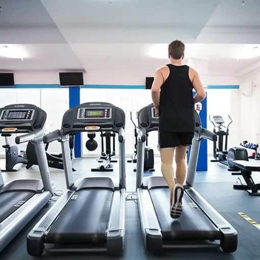 我尽量每周去健身房锻炼三次以保持健康。