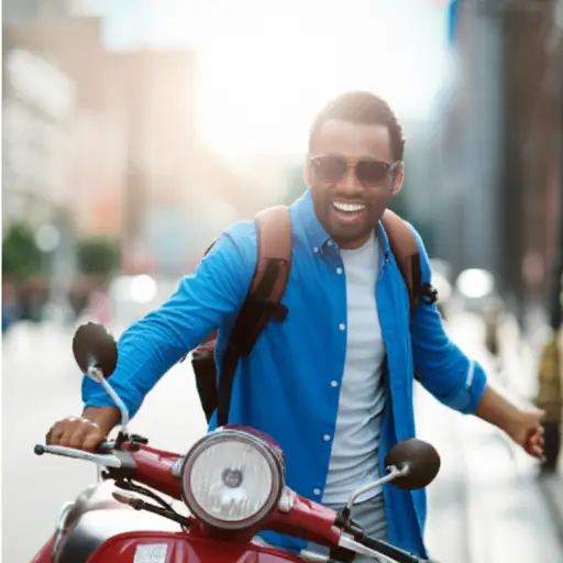 你想来骑我的摩托车兜风吗？