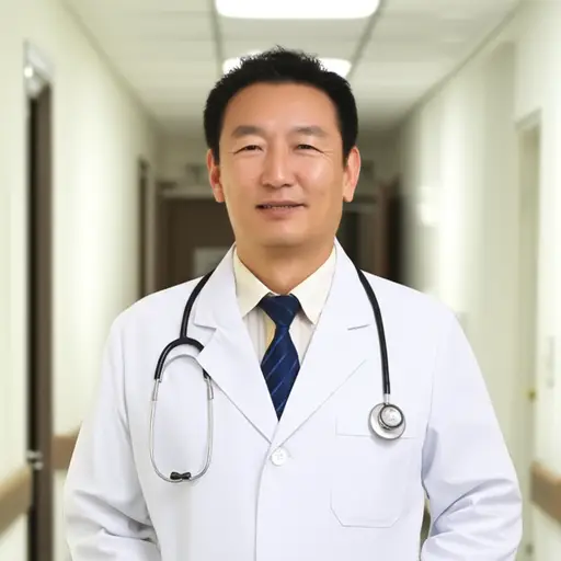 他的职业是医生。