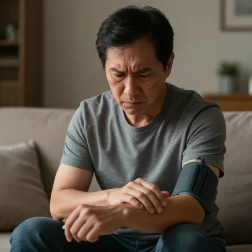 慢性焦虑可能导致脉搏加快或不规律。