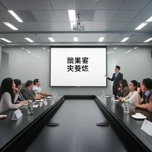 他正在做演示时突然断电了。