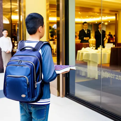 那家昂贵的餐厅不适合像我这样的穷学生。