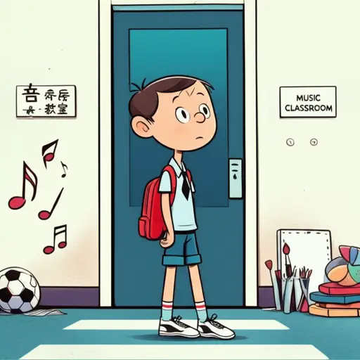 你不能为了音乐课放弃所有那些。