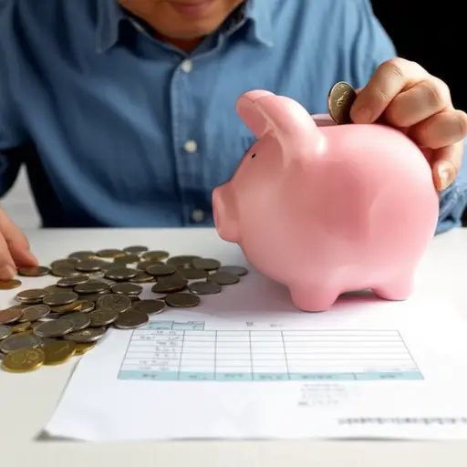 他节省每一分钱来支付孩子的学费。