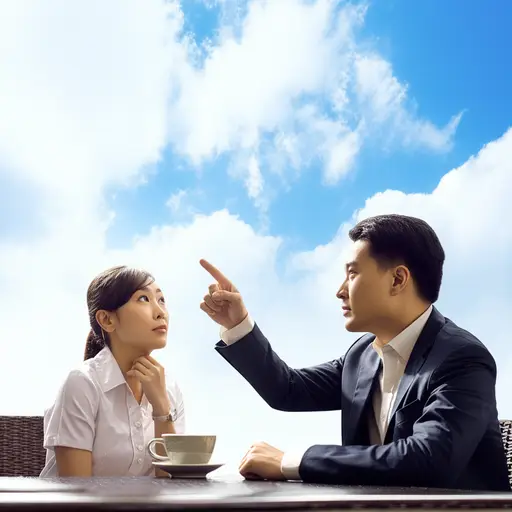 他关于天气的随意评论意外地引发了一次迷人的谈话。