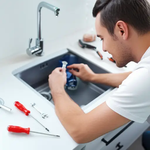 别担心修水槽的事；只要有合适的工具，这会很容易。