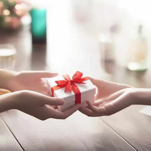 请收下这份小礼物，以感谢您的善意。