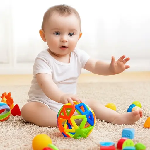 婴儿对他们周围的一切都感到好奇。