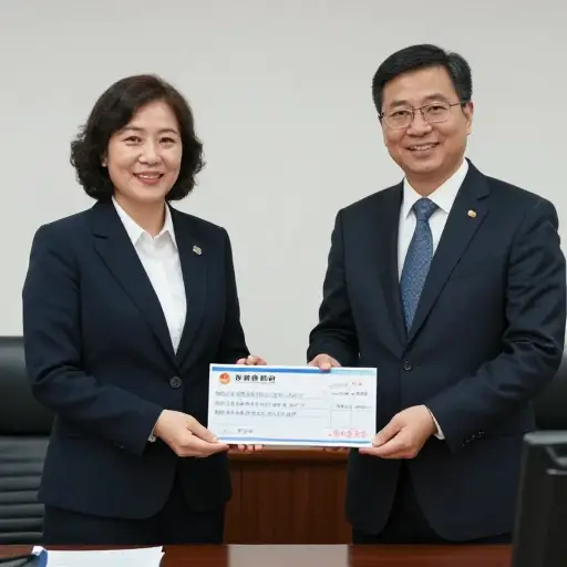 政府提供了一笔拨款来支持小企业。