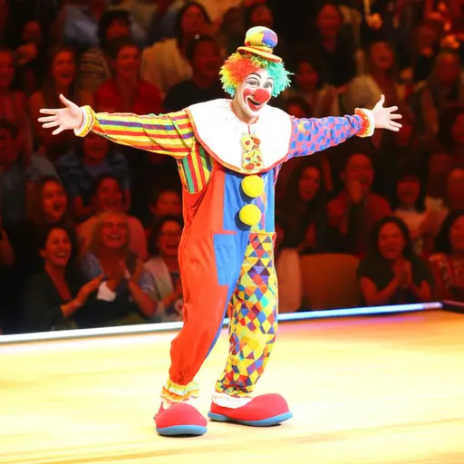 那真是一场非常滑稽的表演。