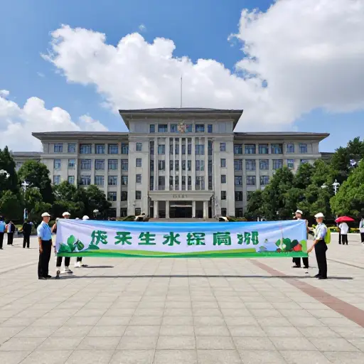 政府发起了一场高调的运动，以提高对气候变化的认识。