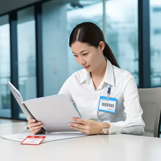 她刚换了工作。