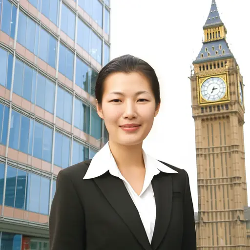 她25岁，在伦敦工作。