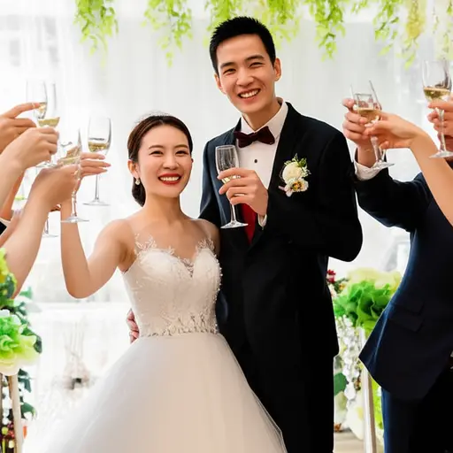 你愿意和我一起祝愿新郎新娘拥有所有的幸福吗？