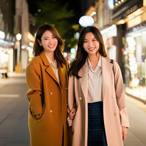 她今晚要和她的女性朋友出去玩。