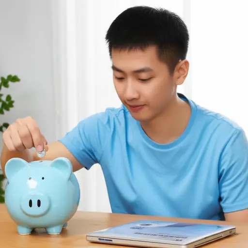 迈克尔正在存钱买一台新电脑。