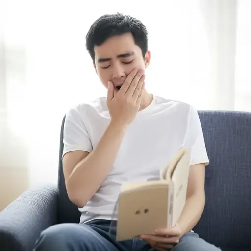 这个故事太无聊了，我都快睡着了。