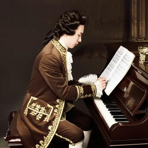 莫扎特是一位著名的作曲家。