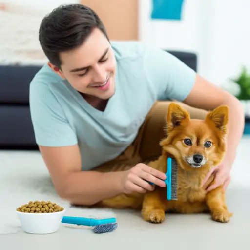 照顾宠物需要很多时间和爱心。