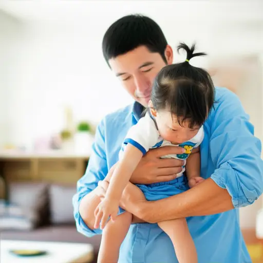 把我放下来，爸爸！