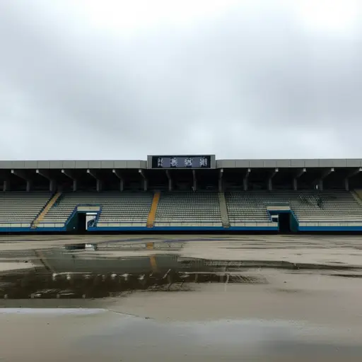 由于天气恶劣，他们不得不取消今晚的比赛。