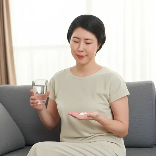 我吃了药，现在头疼好多了。