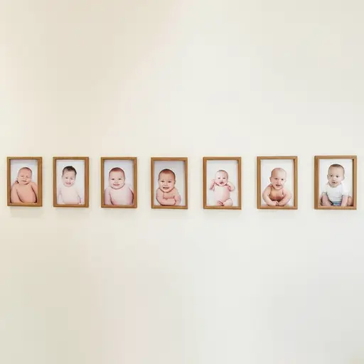 观察婴儿如何随着时间的推移而变化和发展是很有趣的。