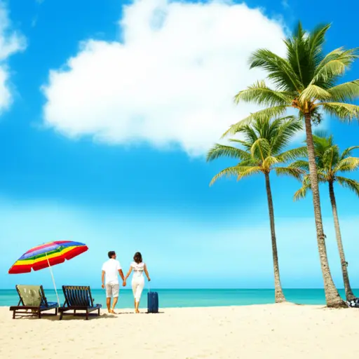 我们明年夏天去度假。